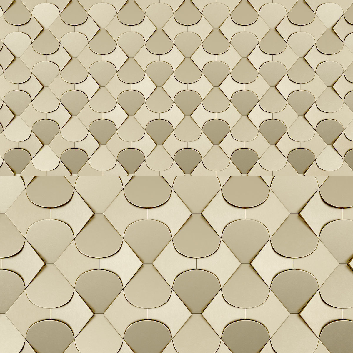 Parametric Wall Panel 3d model Low-poly 3D model_3