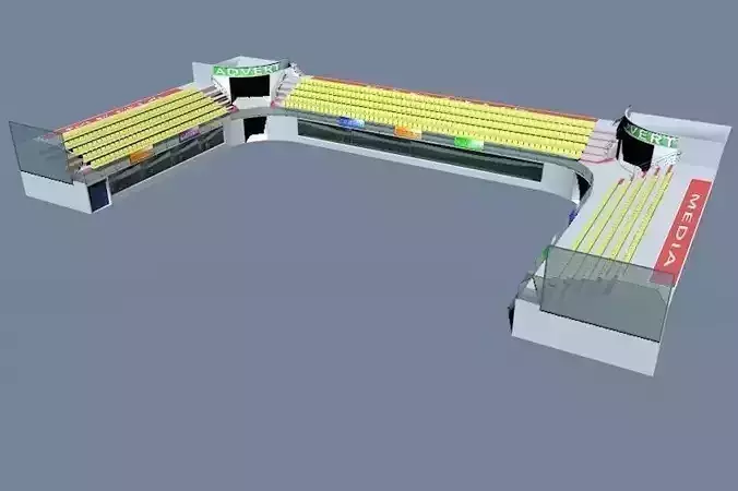 Indoor Sport Complex Spectator and Service Area