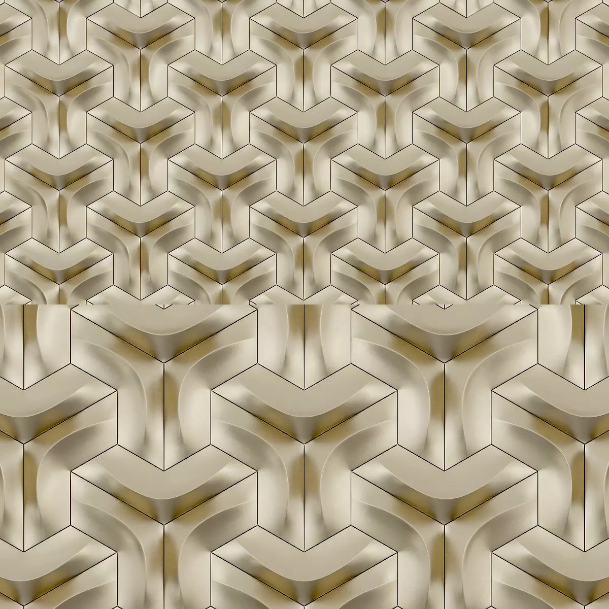 Parametric Wall Panel 3d model Low-poly 3D model_0