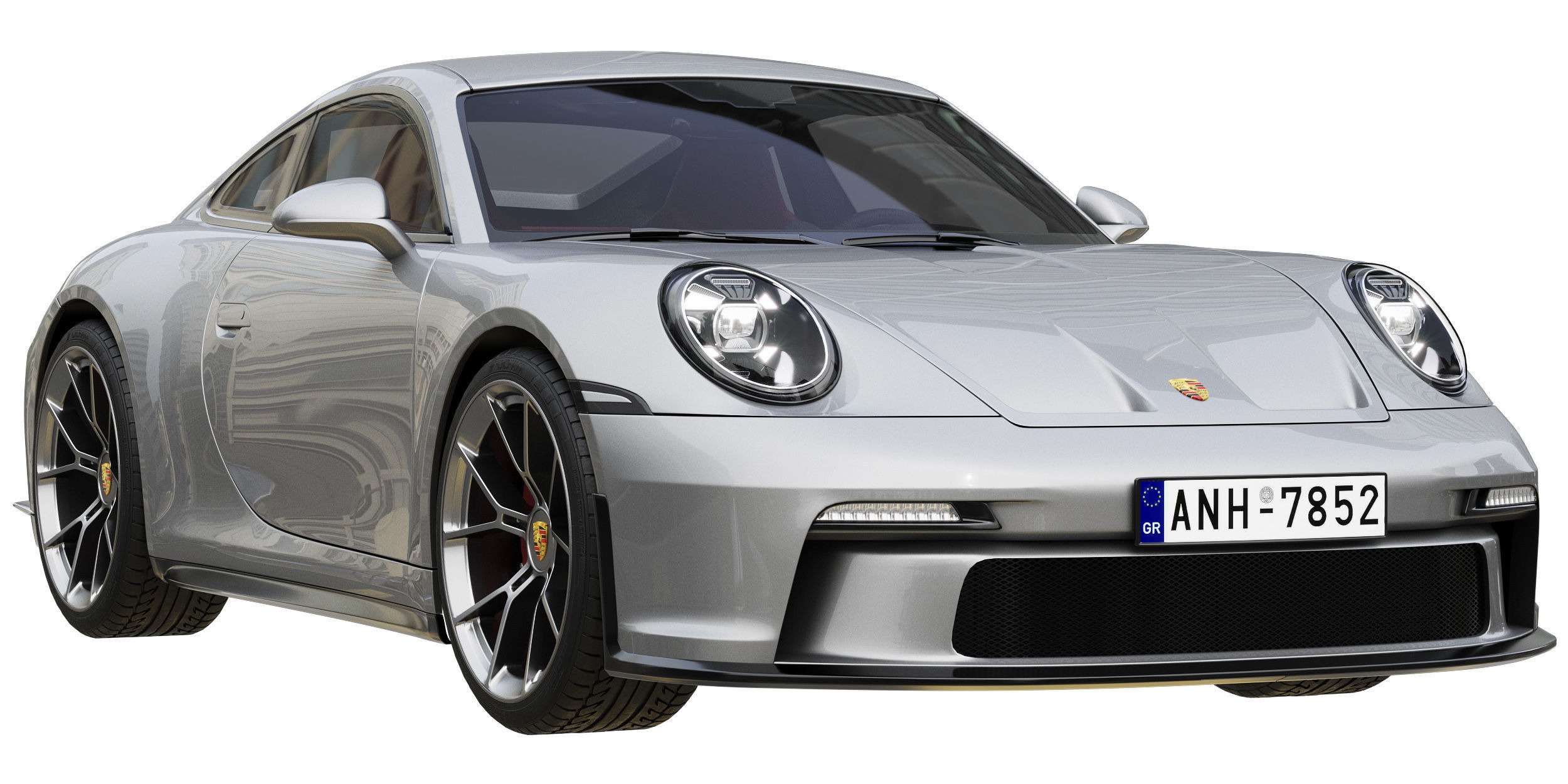 Porsche 911 GT3 Touring 2022 3D model_1