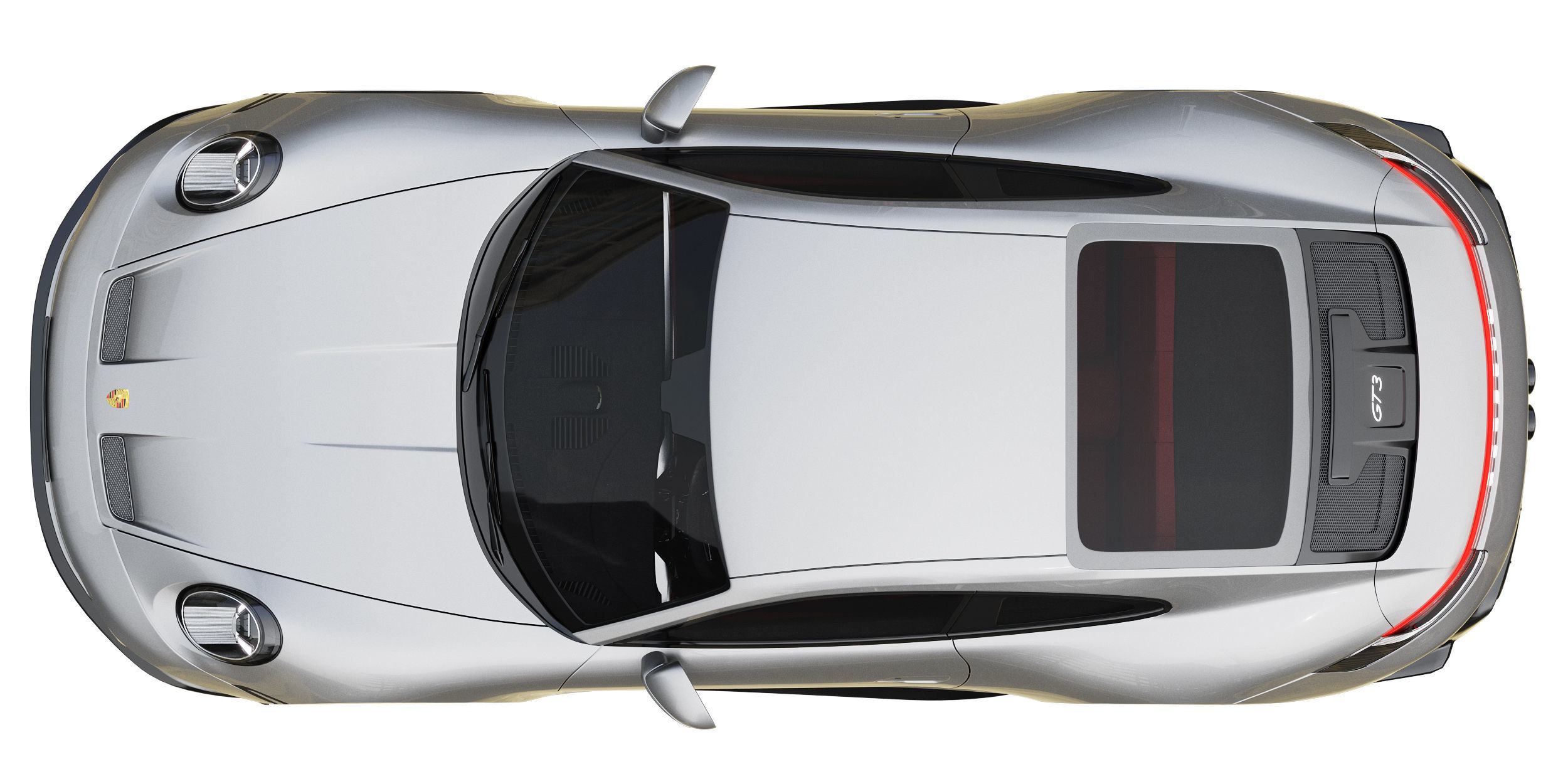 Porsche 911 GT3 Touring 2022 3D model_8