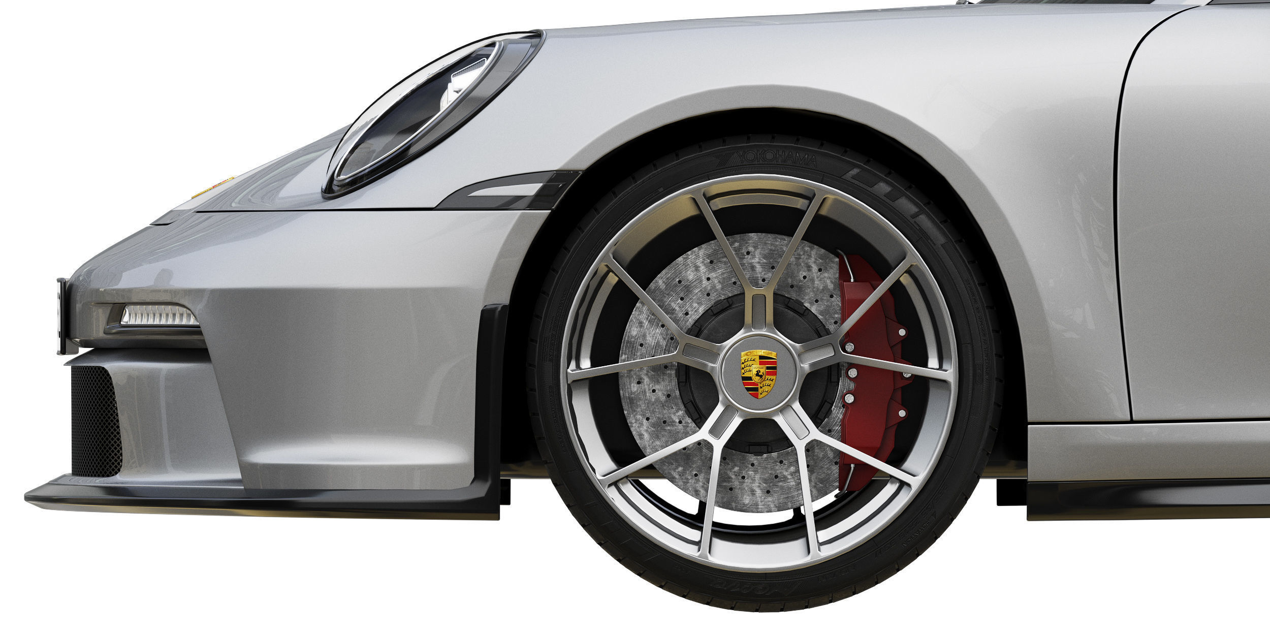 Porsche 911 GT3 Touring 2022 3D model_9