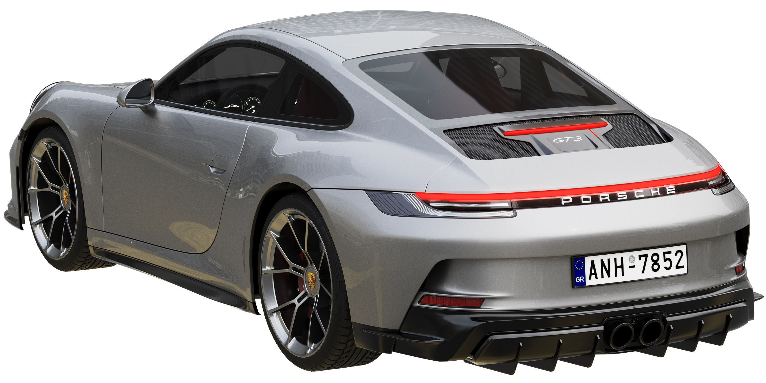 Porsche 911 GT3 Touring 2022 3D model_2