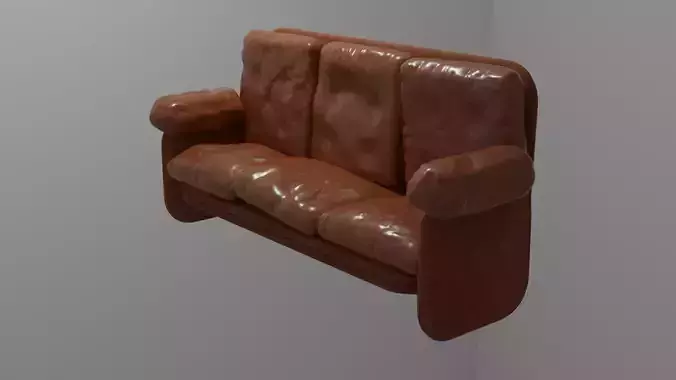 Leather Sofa Set