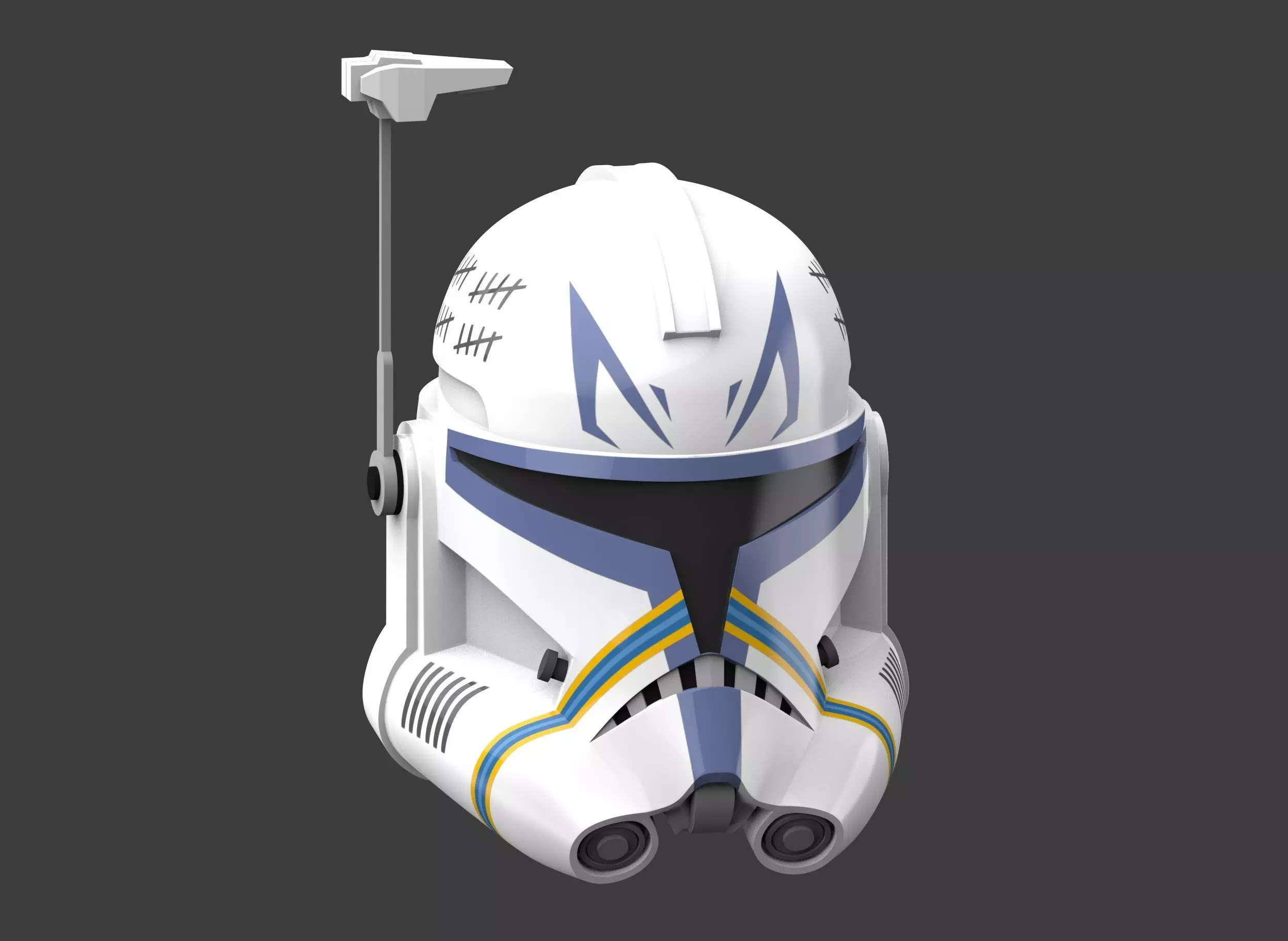 Captain Rex Helmet TCW - 3D print model 3D print model