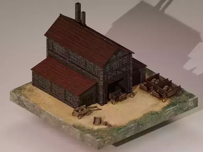 Medieval Cargo Building