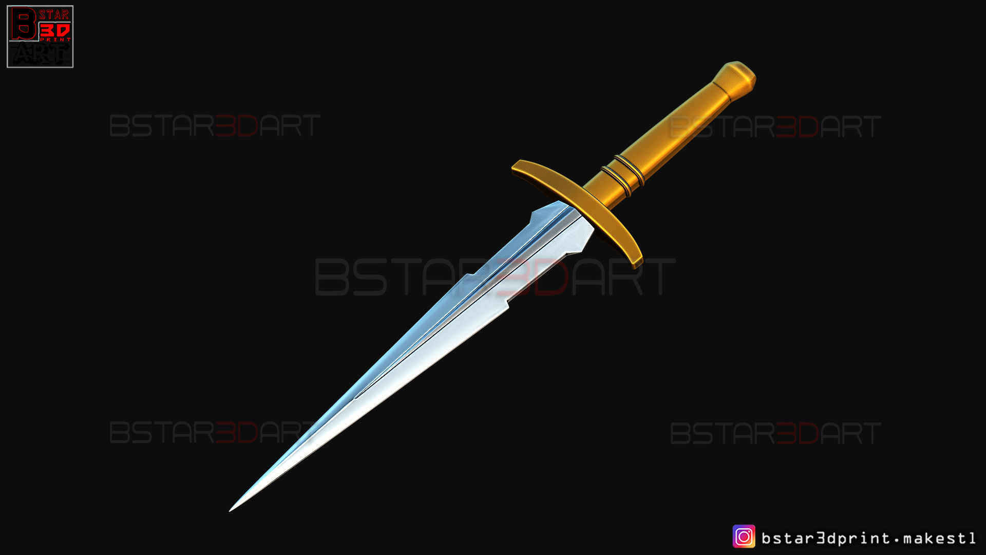 Loki Dagger 2021 - High Quality  - Weapon of Loki - TV series 3D print model_18