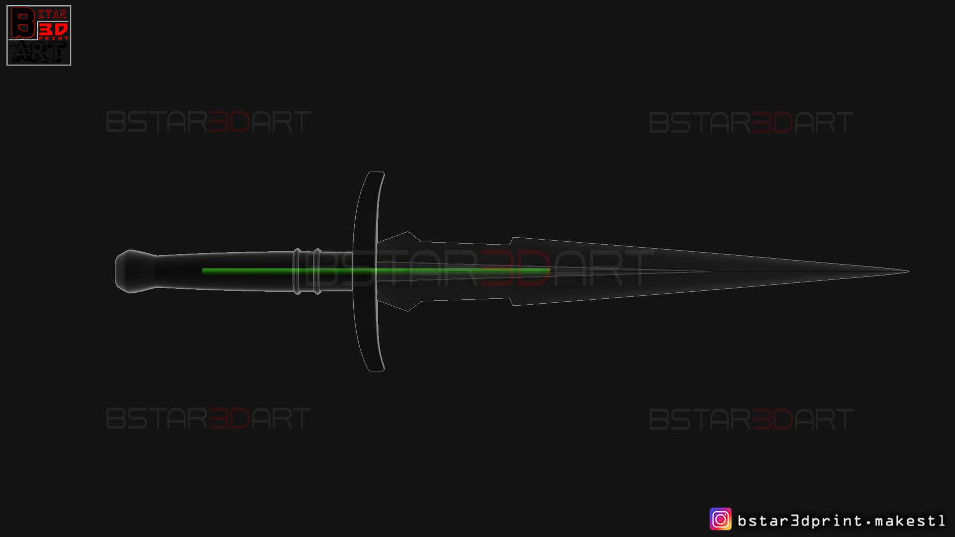 Loki Dagger 2021 - High Quality  - Weapon of Loki - TV series 3D print model_31