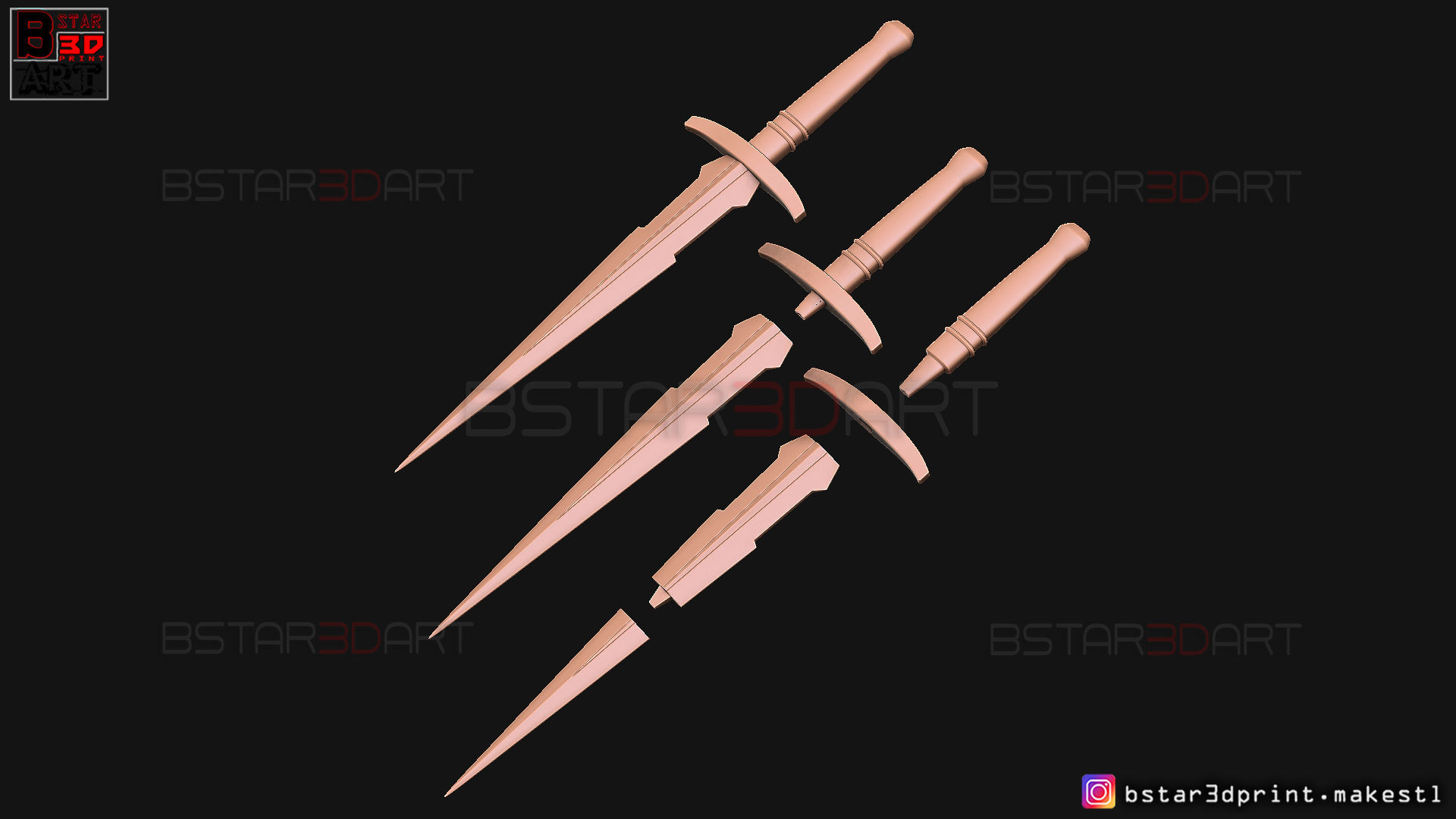 Loki Dagger 2021 - High Quality  - Weapon of Loki - TV series 3D print model_29