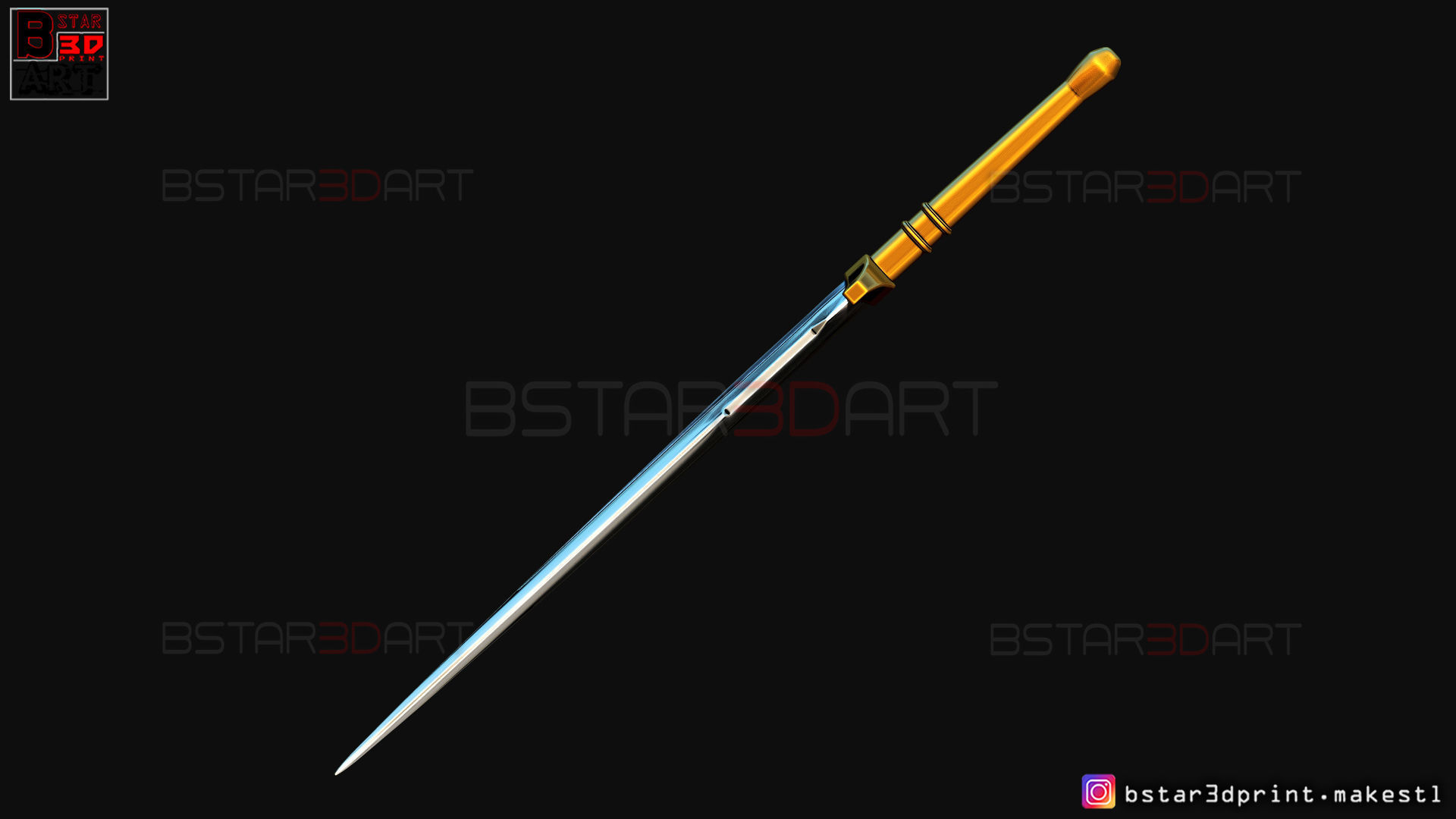 Loki Dagger 2021 - High Quality  - Weapon of Loki - TV series 3D print model_20