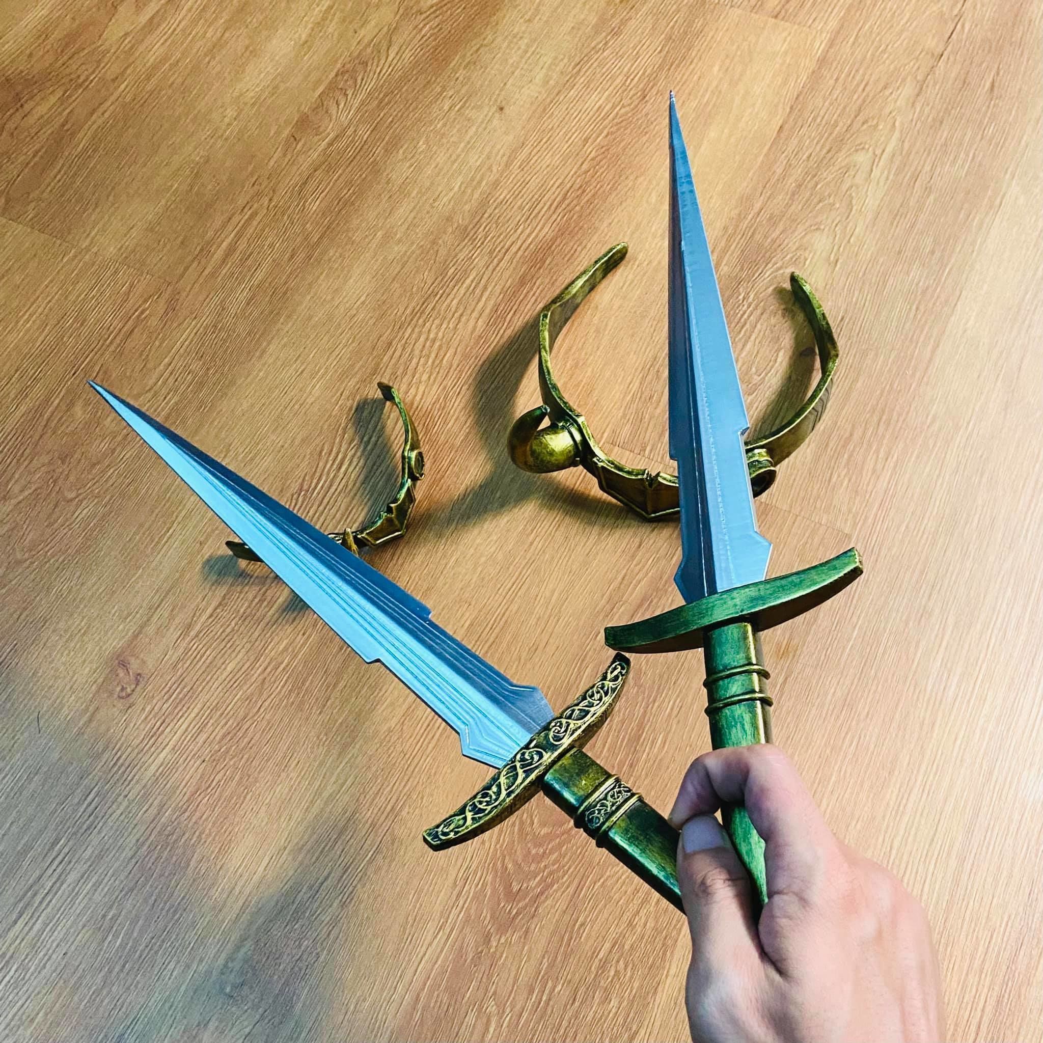 Loki Dagger 2021 - High Quality  - Weapon of Loki - TV series 3D print model_7