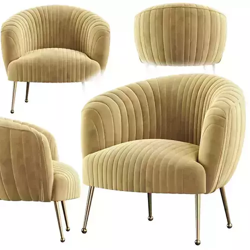 Gemma Velvet Tub Armchair