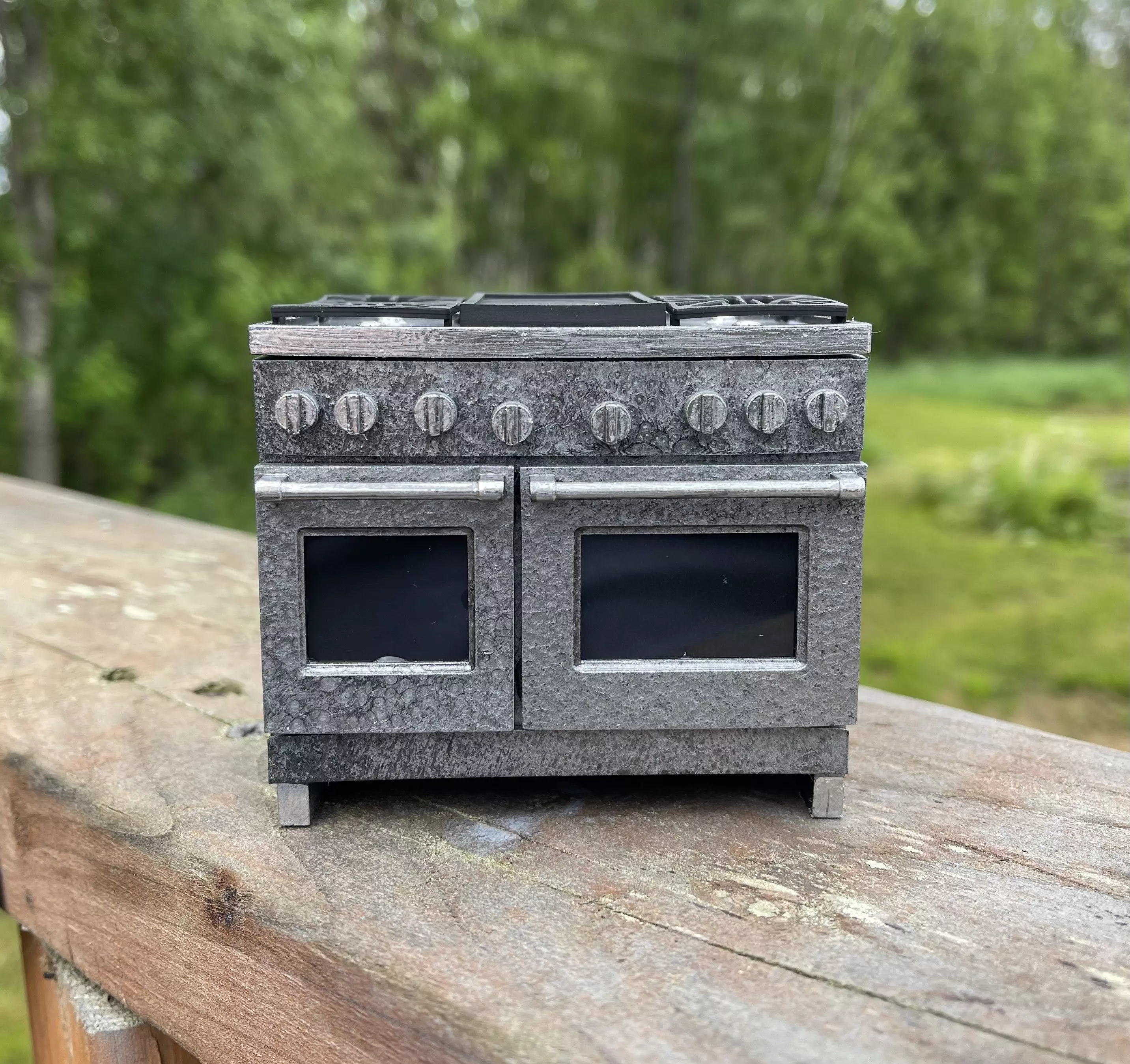 12th scale Wolf range for dollhouse 3D print model_0