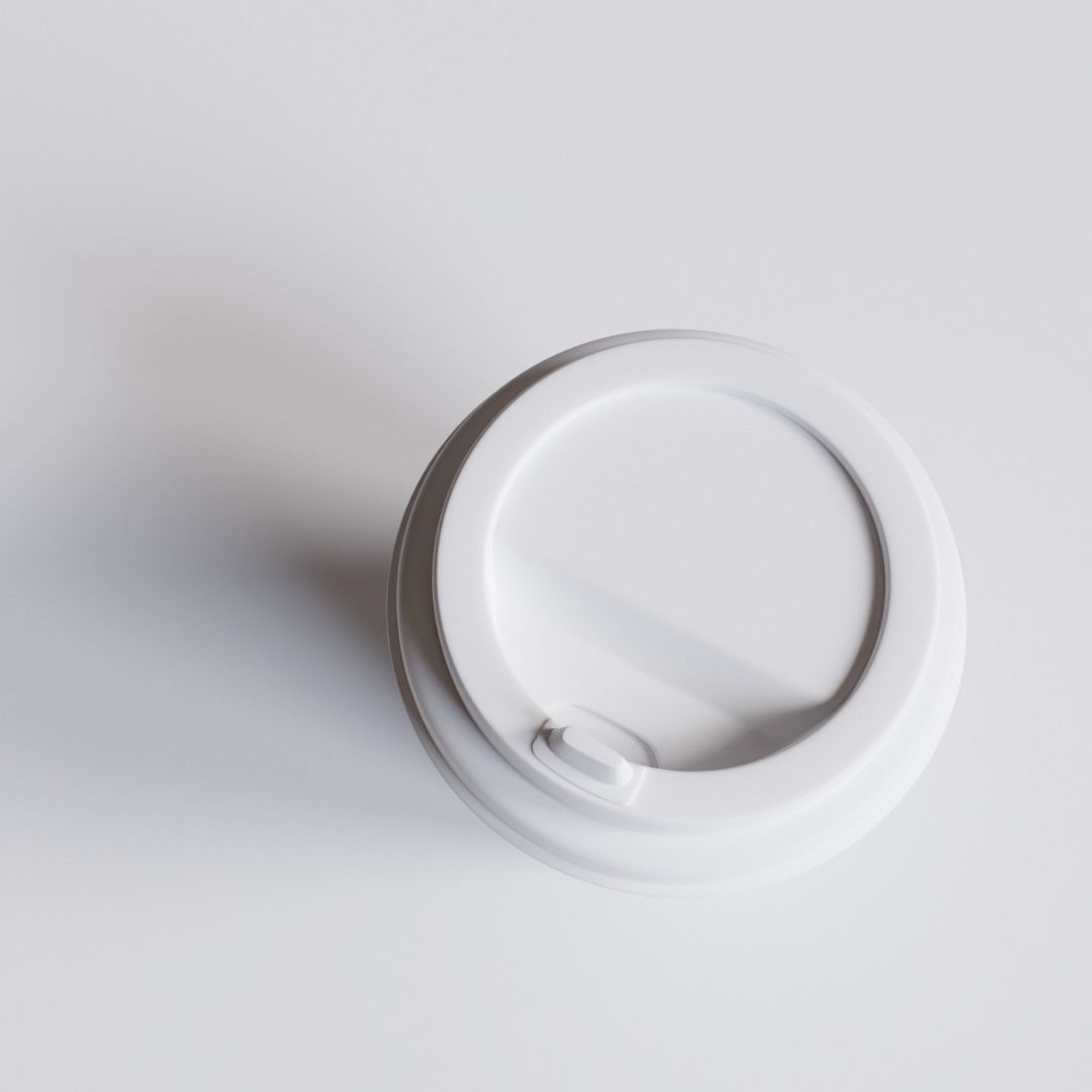 Cup of coffee 3D model_1