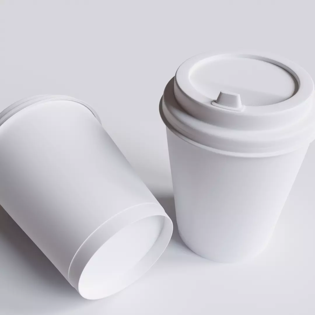 Cup of coffee 3D model_0