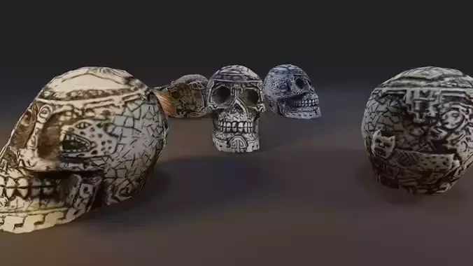 Mayan Skull