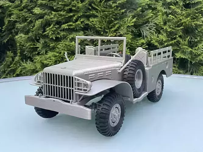 Dodge WC51 - scale model kit FDM 3D print model