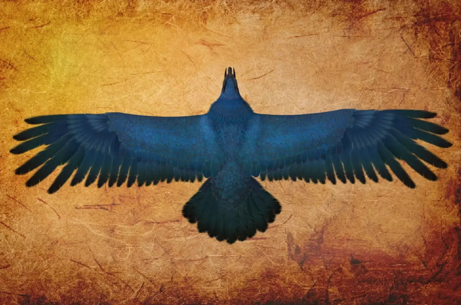 Bird Fantasy 02 Low-poly 3D model_0