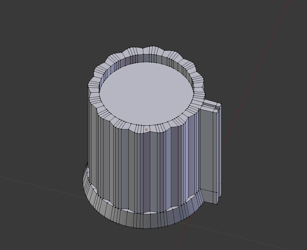 Controls buttons switch trim trigger paddle aircraft 3D model_14