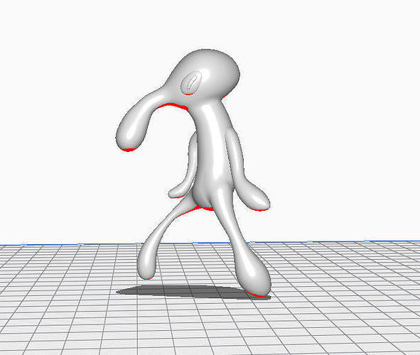 Squidward Bold and Brash 3D print model