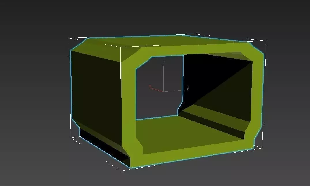 connector cube Free 3D model_0