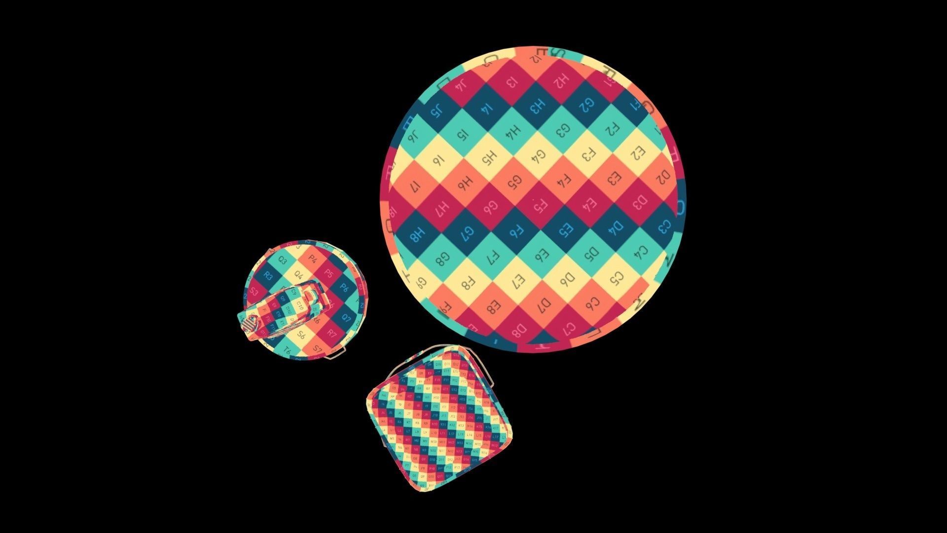 castrol bucket Low-poly 3D model_18