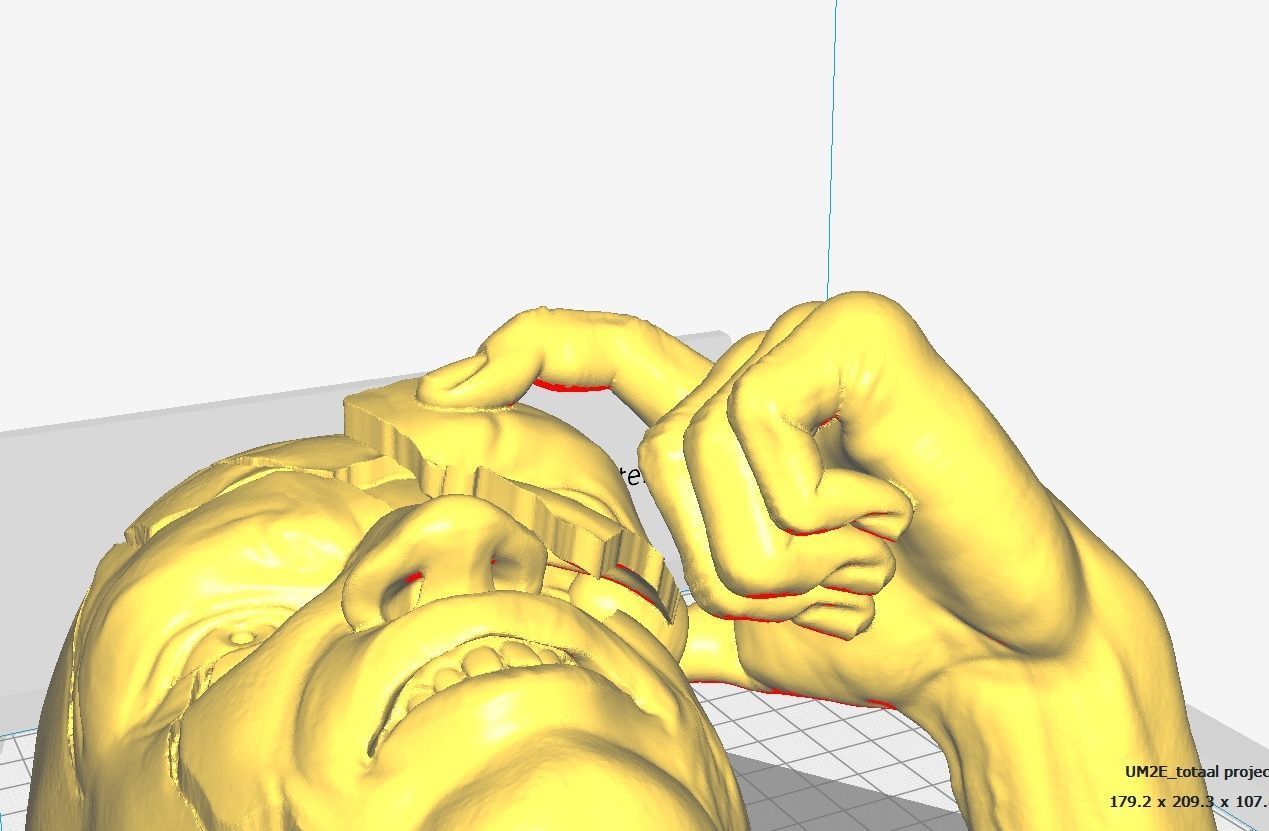 Picking up the pieces - Art piece 3D print model_2