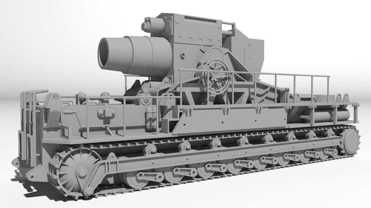 Tank KARL for 3D print 3D print model_5