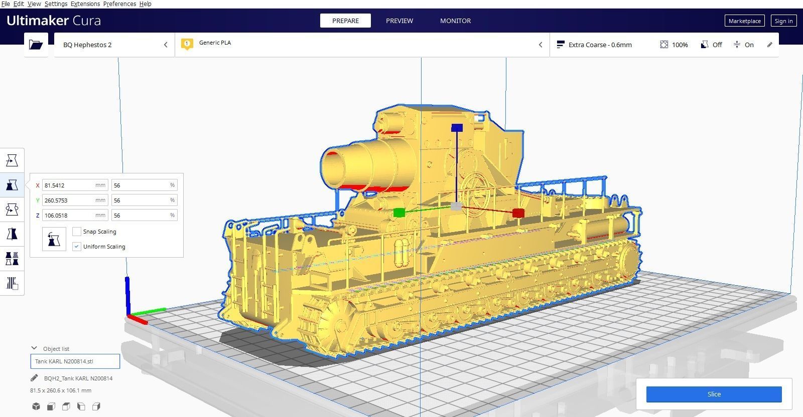 Tank KARL for 3D print 3D print model_8