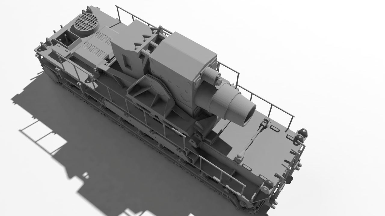 Tank KARL for 3D print 3D print model_3