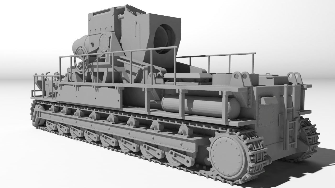 Tank KARL for 3D print 3D print model_1