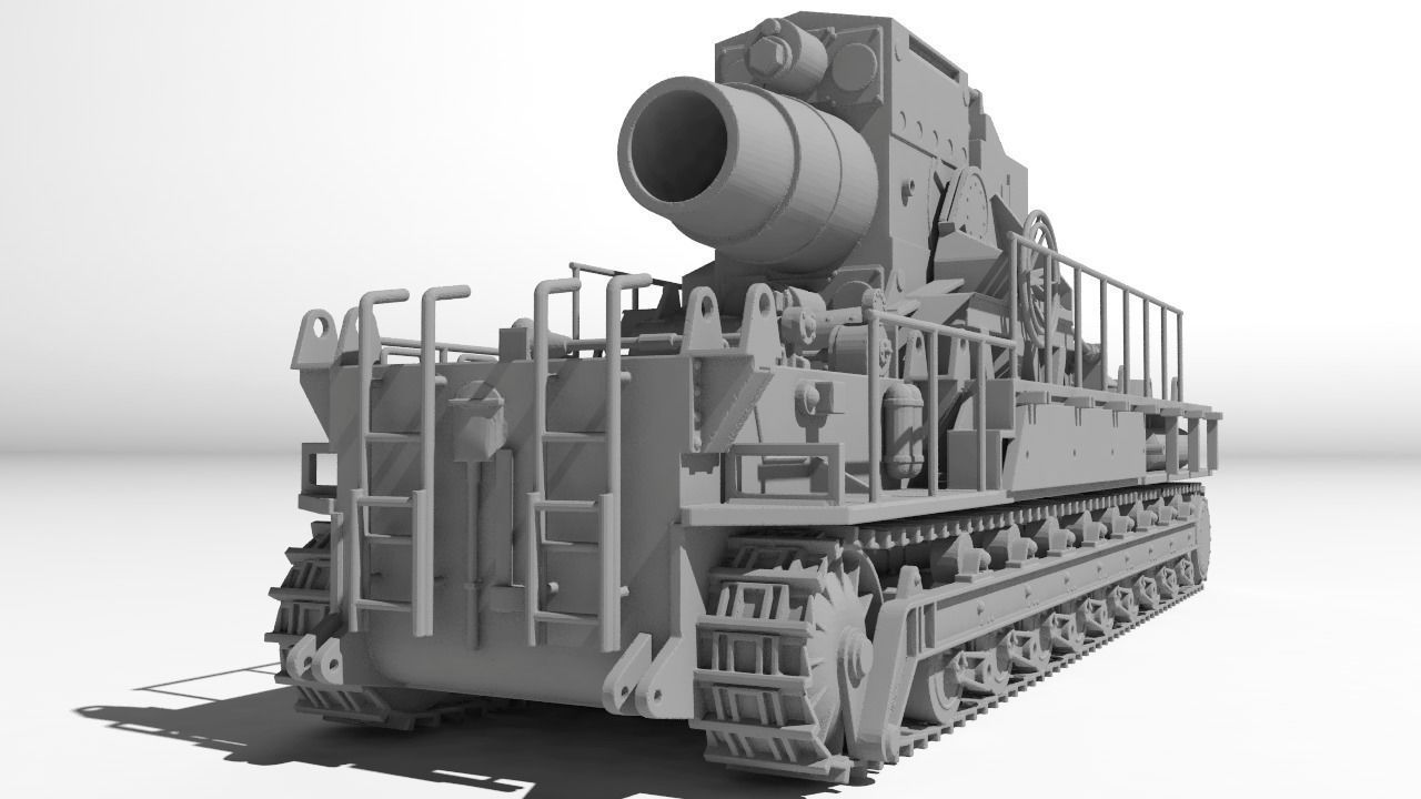 Tank KARL for 3D print 3D print model_2