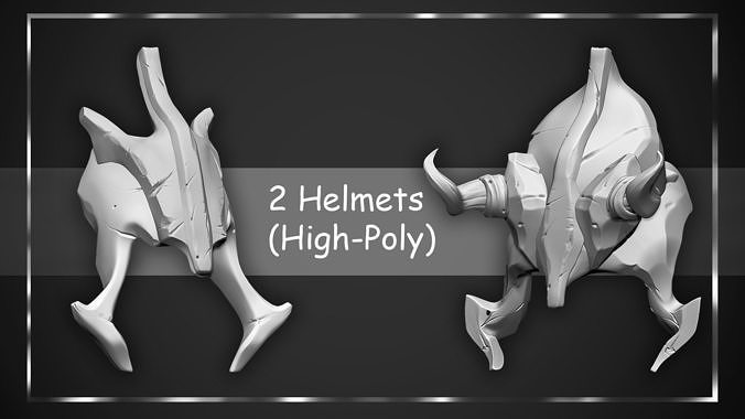 Helmets  3D model