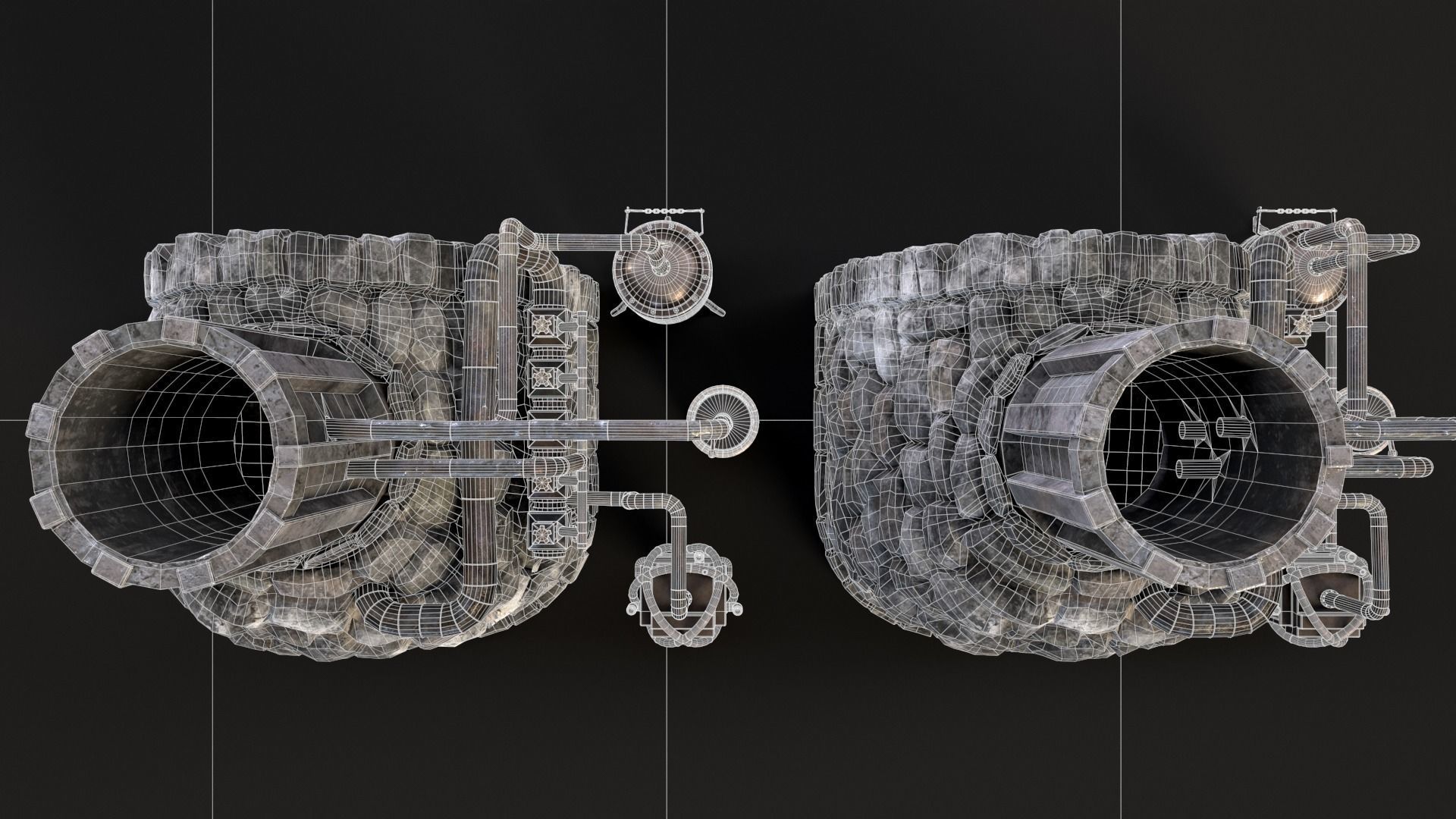 Medieval Alchemy Forge Low-poly 3D model_19