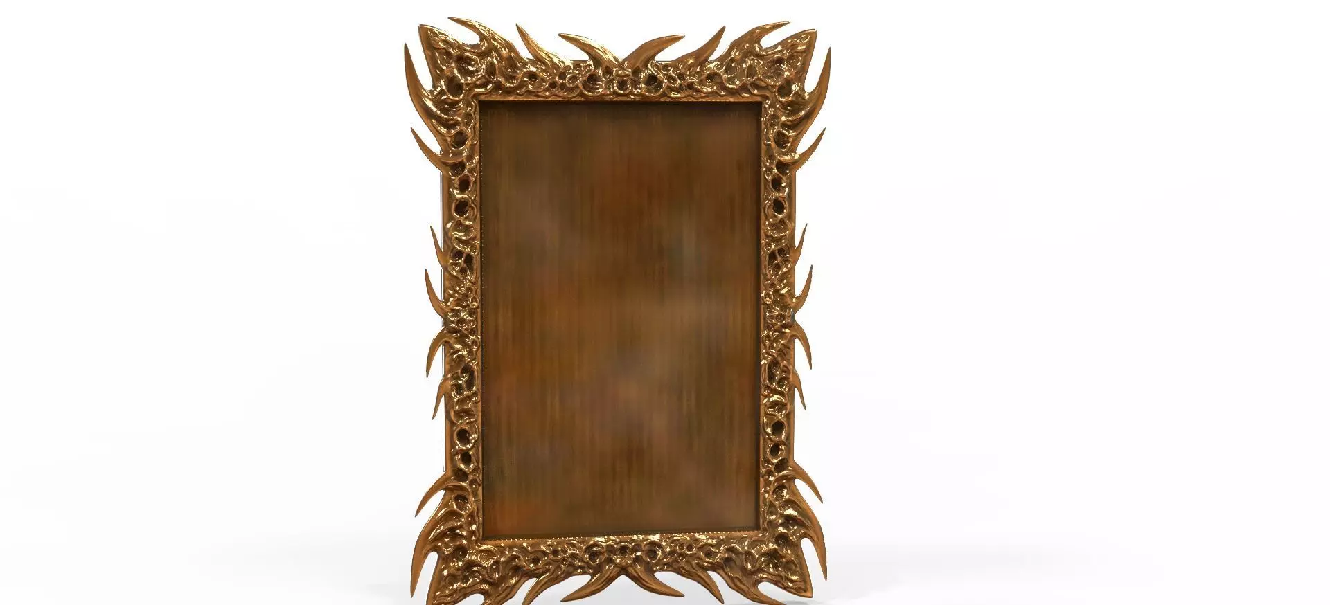 Fantasy Picture Frame 3D model_0