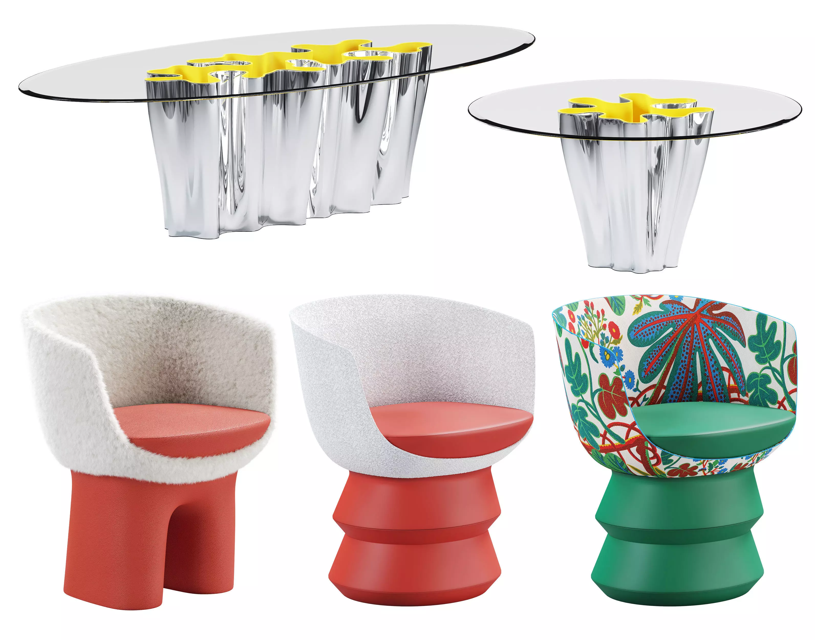 Louis Vuitton Dining Table and Chairs Collection _0