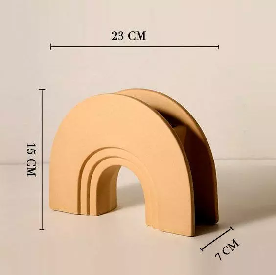 NORDIC ART GEOMETRIC VASE 3D print model_0