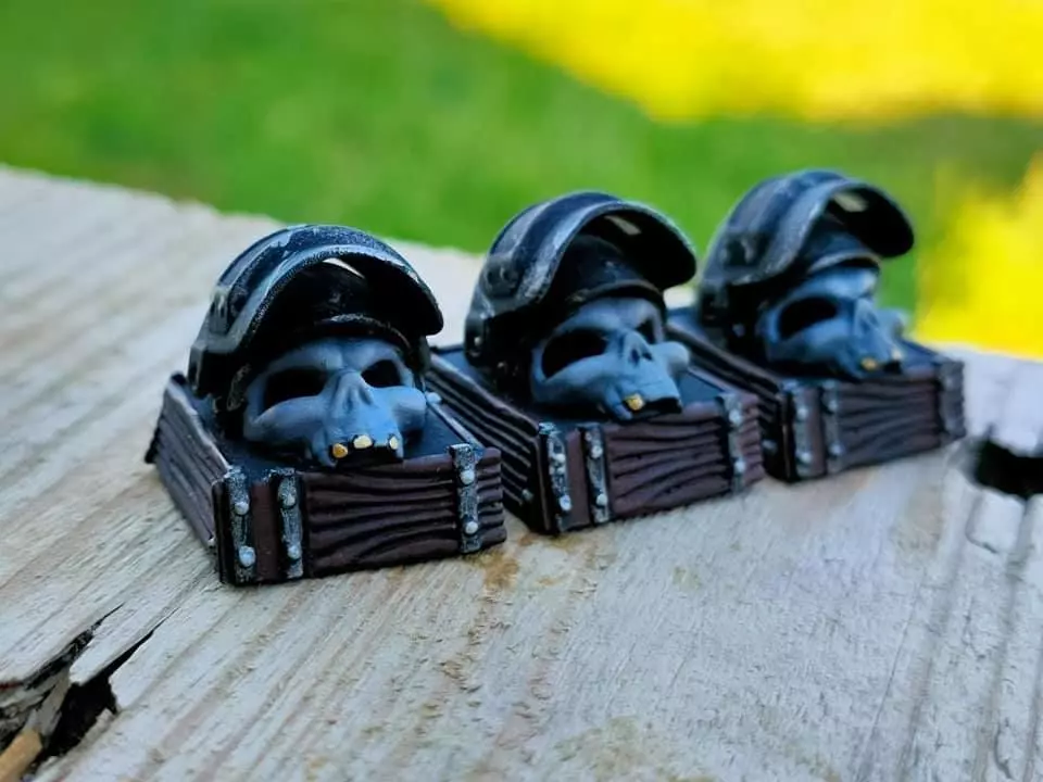 Pubg Helmet keycap 3D print model_0