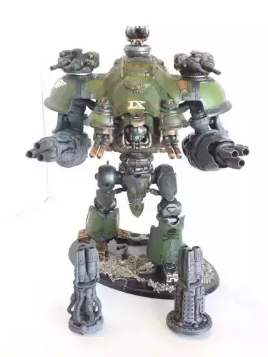 SUTURUS PATTERN DOMINATOR FLAMER CANNON 3D print model