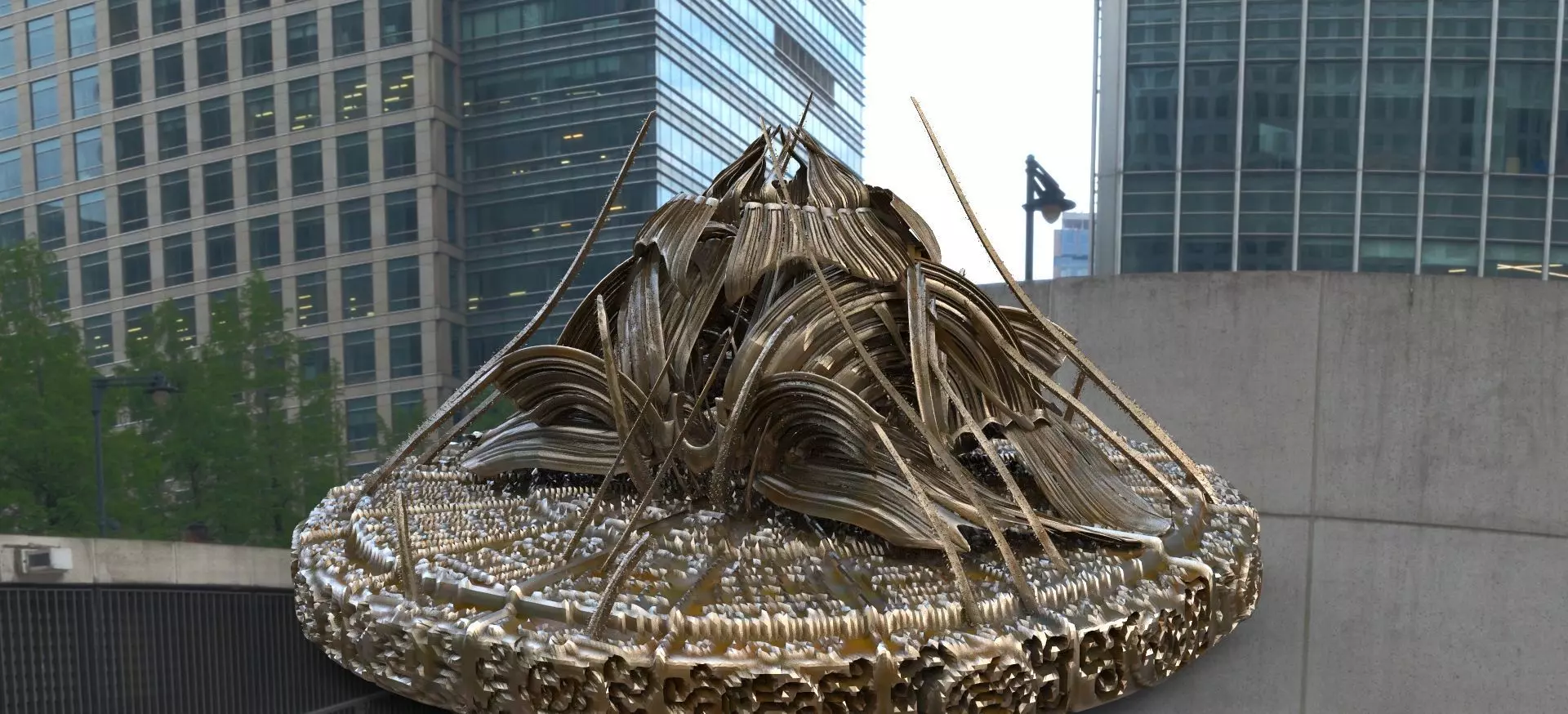 Sci fi Dome Alien design 3D model