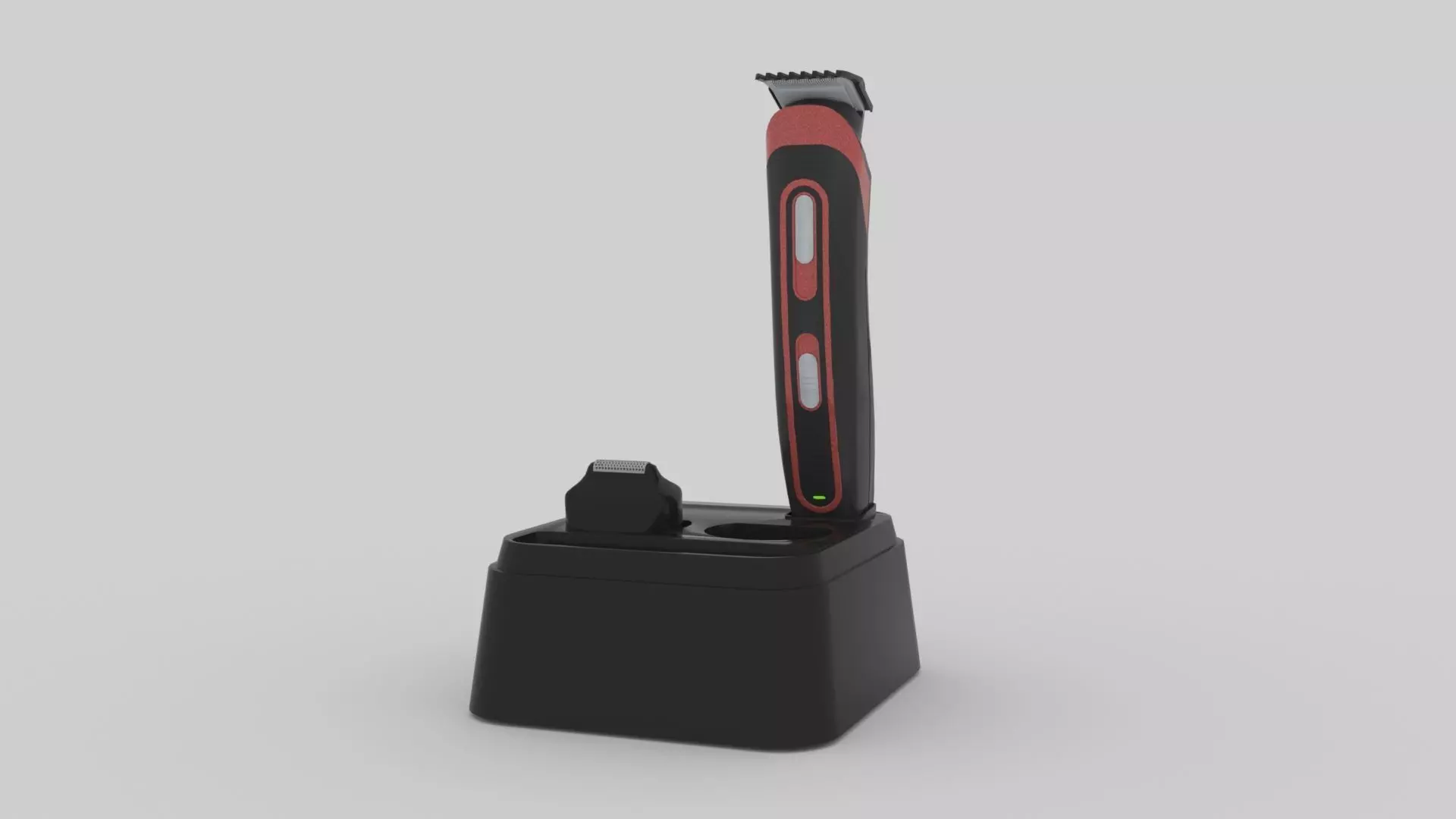 Shaver electric hair trimmer Low-poly 3D model