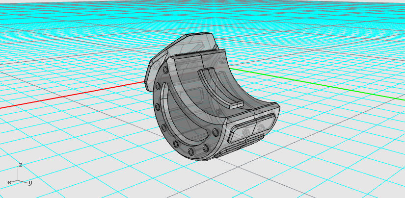 SUTURUS PATTERN DOMINATOR BUNDLE FLAMER CANNON HARPOON OF DOOM 3D print model_22