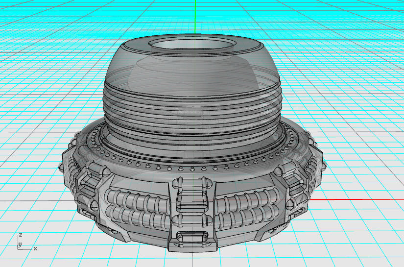 SUTURUS PATTERN DOMINATOR BUNDLE FLAMER CANNON HARPOON OF DOOM 3D print model_18