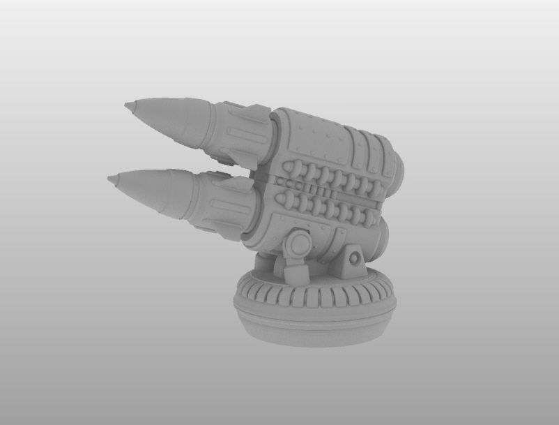 SUTURUS PATTERN DOMINATOR BUNDLE FLAMER CANNON HARPOON OF DOOM 3D print model_15