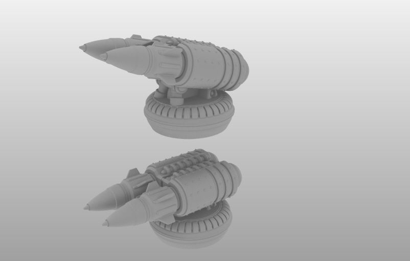 SUTURUS PATTERN DOMINATOR BUNDLE FLAMER CANNON HARPOON OF DOOM 3D print model_16