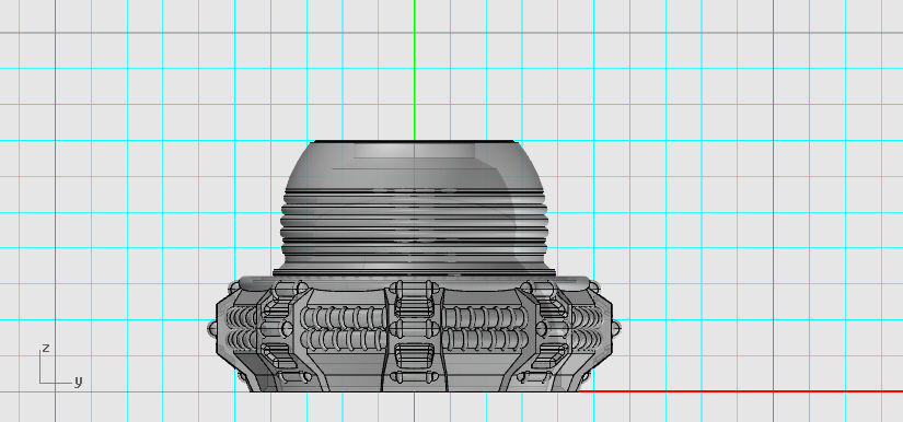 SUTURUS PATTERN DOMINATOR BUNDLE FLAMER CANNON HARPOON OF DOOM 3D print model_19