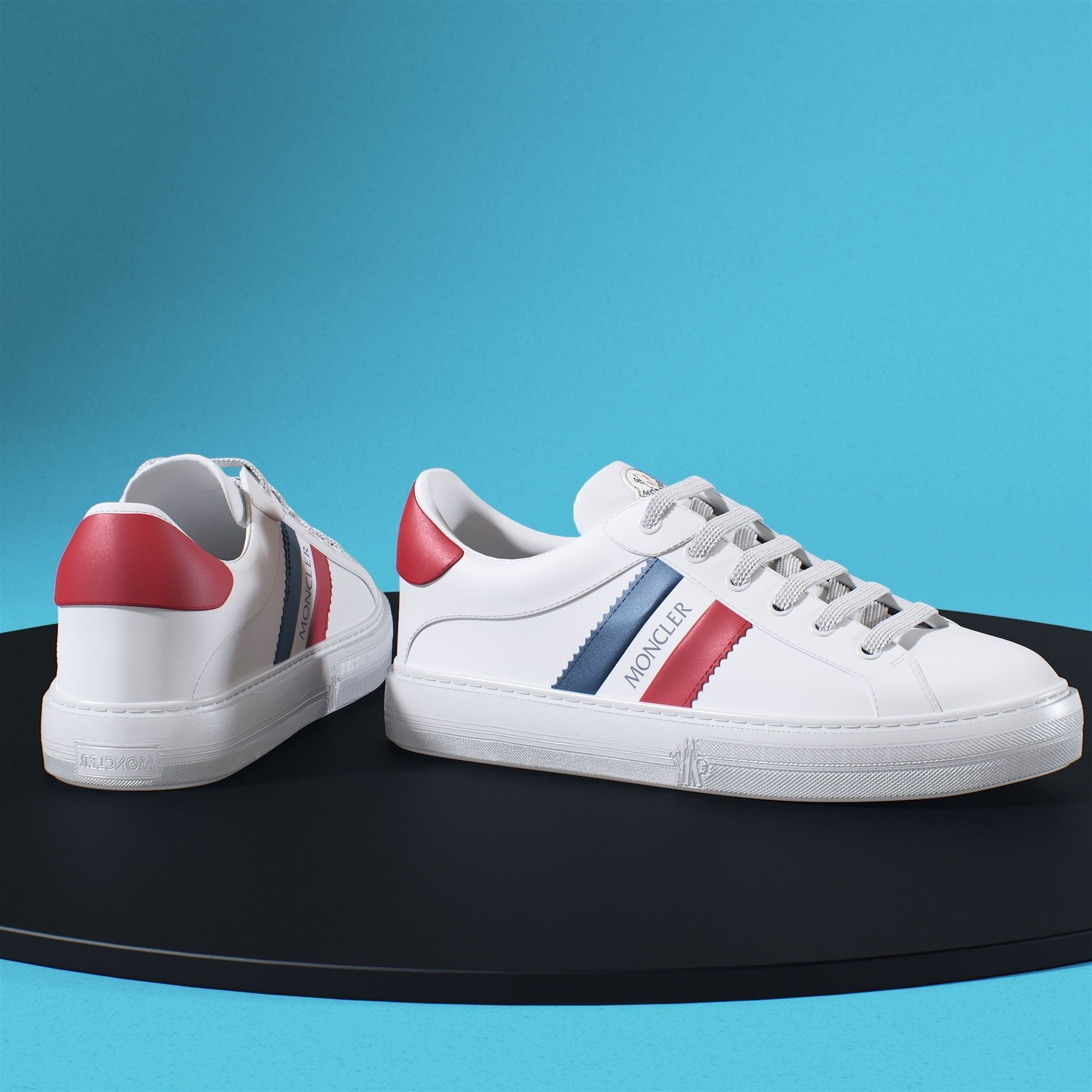 Moncler Ariel Shoes 3D model_6