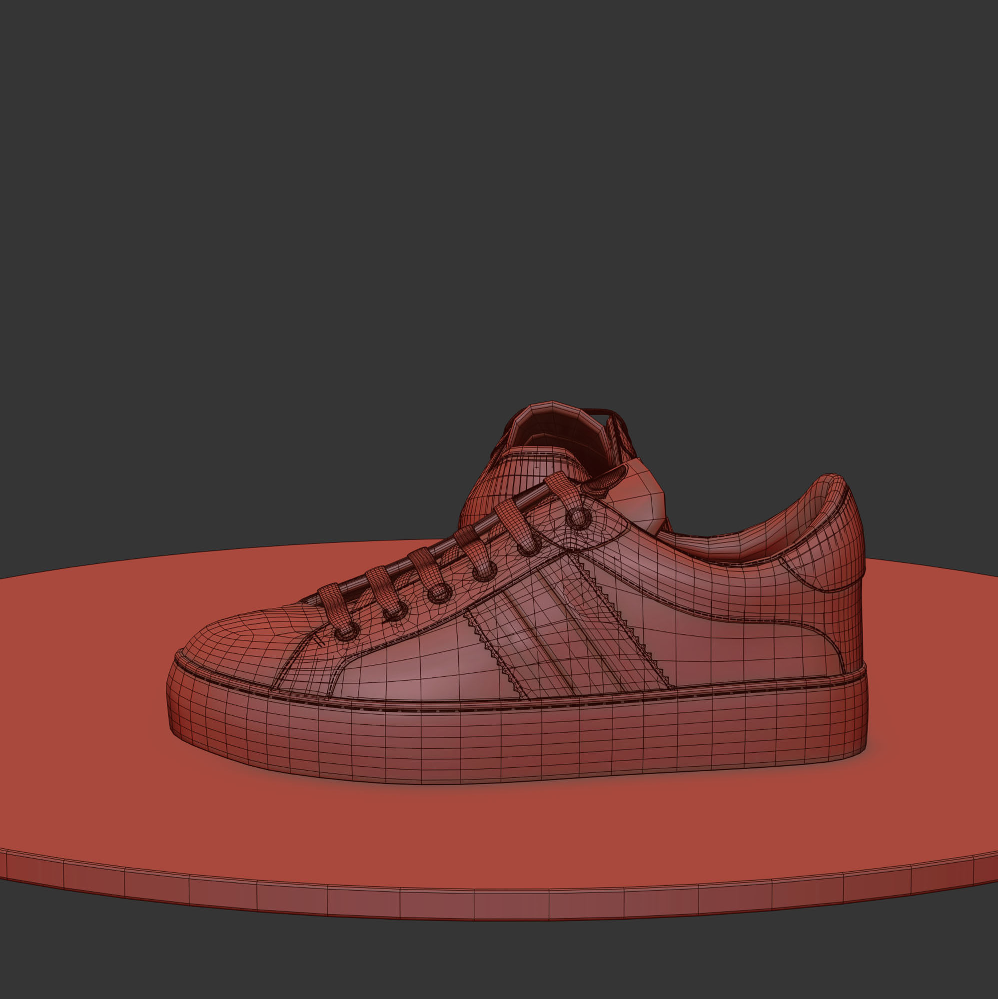 Moncler Ariel Shoes 3D model_5