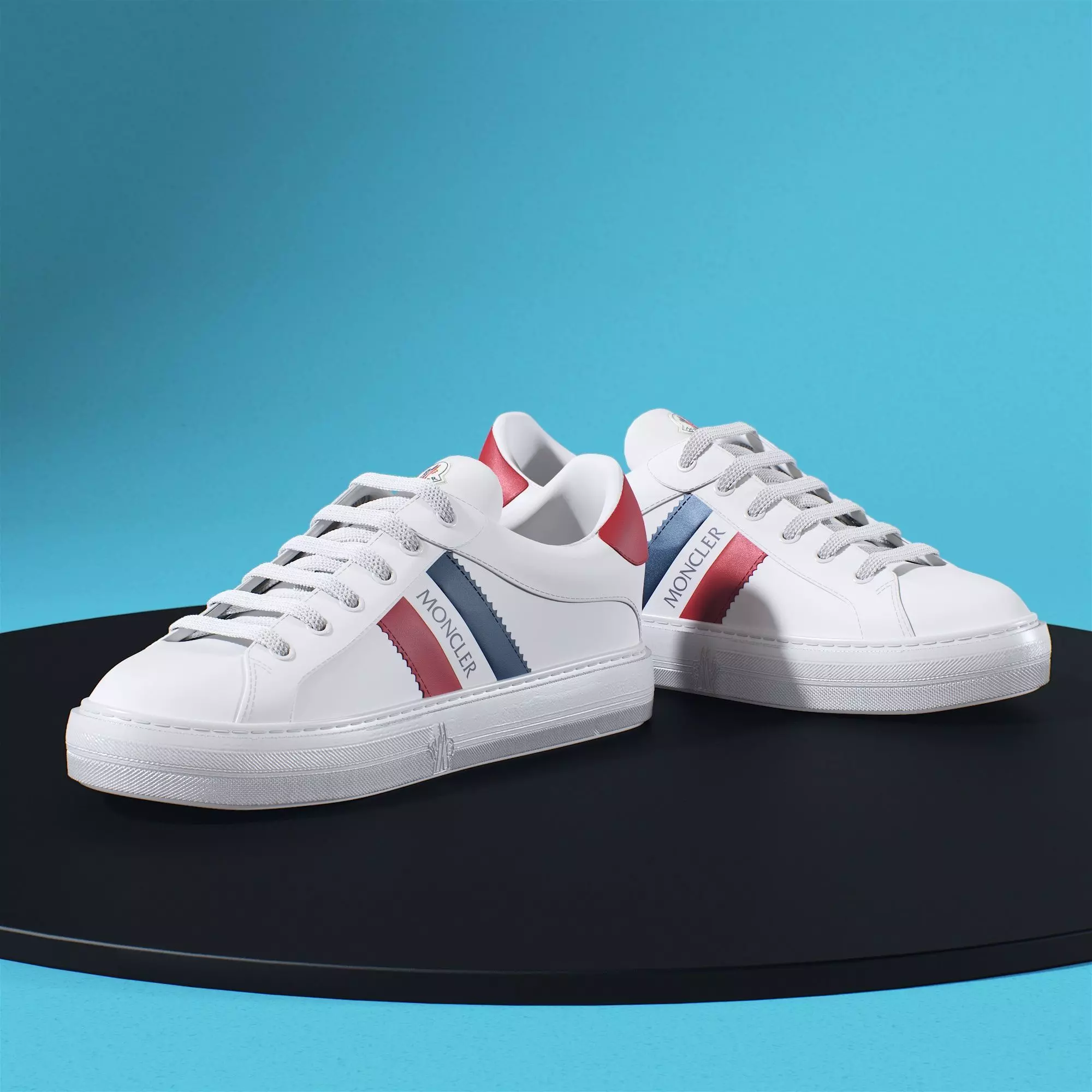 Moncler Ariel Shoes 3D model_0