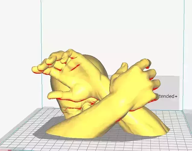 Protect me for the bad I see - Art piece  3D print model